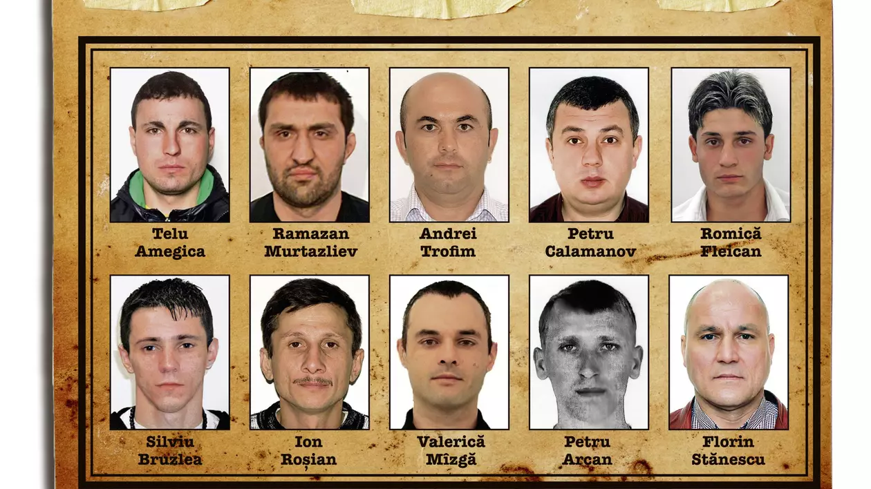 Cei mai periculoși 10 criminali care sunt liberi printre noi. Poliția Română îi caută, cum au reuşit să dispară