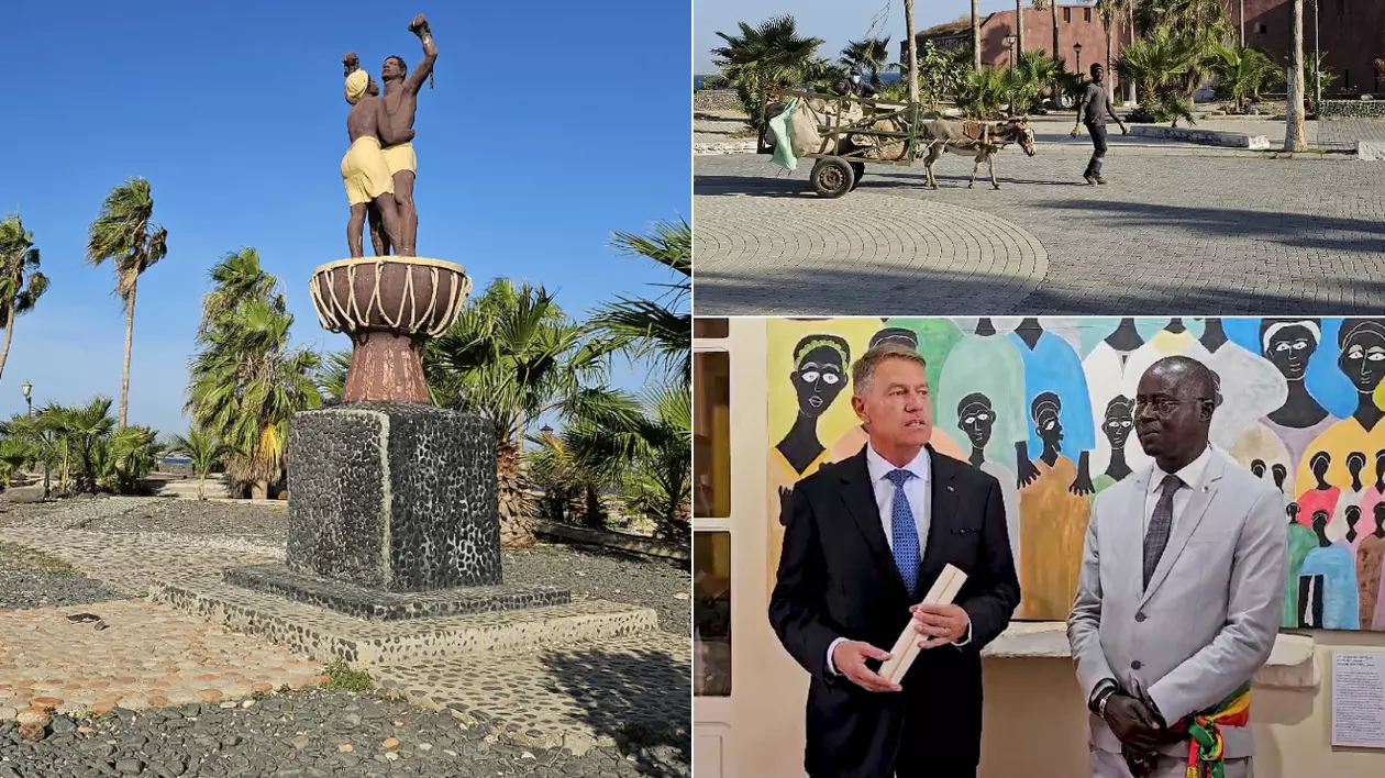 REPORTAJ DIN AFRICA. „Istoria nu putem să o schimbăm, dar putem să tragem învățăminte”. Klaus Iohannis, declarații după ce a intrat în Casa Sclavilor din Gorée 