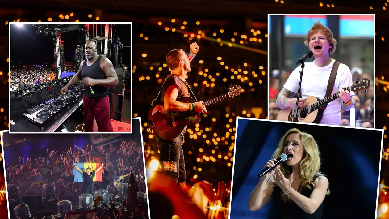 Cele mai așteptate concerte din 2024. Coldplay și Ed Sheeran vin pe Arena Națională