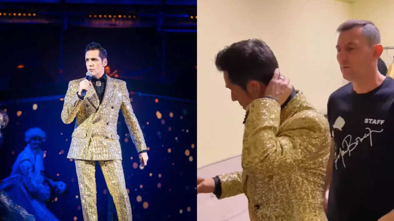 Ce s-a întâmplat în culisele concertului susținut de Ștefan Bănică jr la Sala Palatului. Cu cine a vorbit artistul, chiar înainte să apară pe scenă