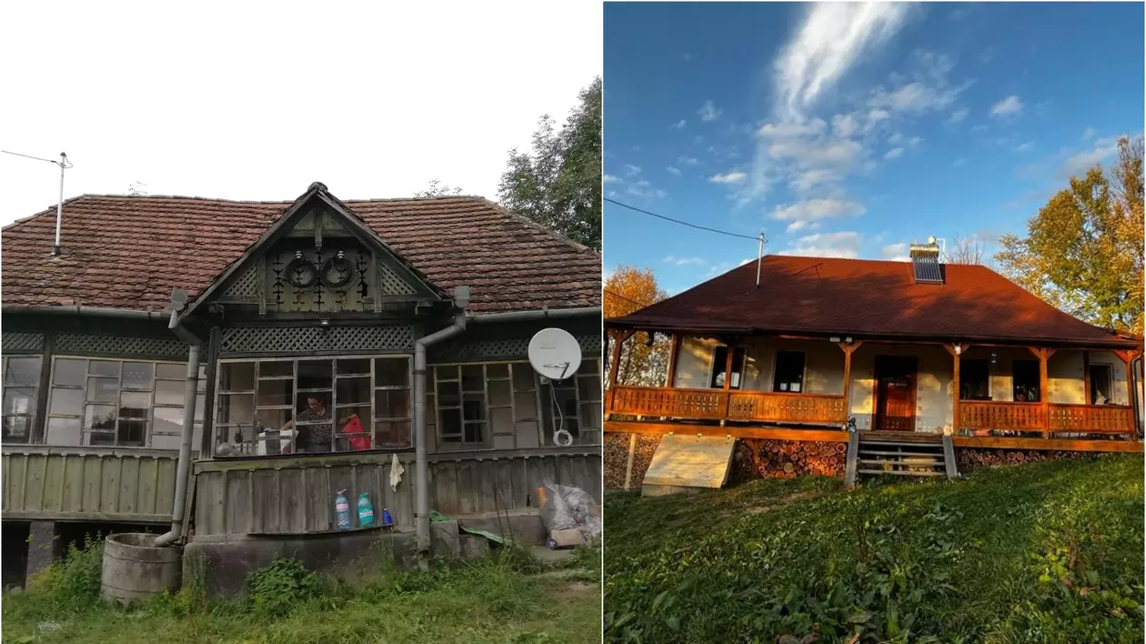 Cum a recondiționat un român o casă în paragină cumpărată „mai mult pentru pământ și locație”. „Aveți mâini de aur”