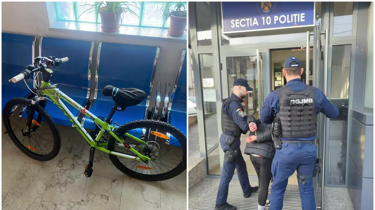 Un bărbat i-a furat bicicleta unei femei de 70 de ani, în București. Jandarmii l-au prins după puțin timp