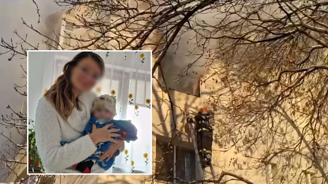 „Nu eu am pus focul!” Detaliile tragediei din Iași, unde o mamă și-a aruncat bebelușul de la etaj, ca să-l salveze de flăcări