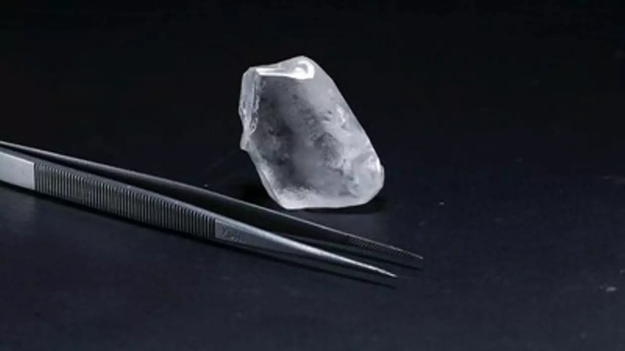 Un diamant de 166 de carate a fost descoperit într-o mină din Botswana