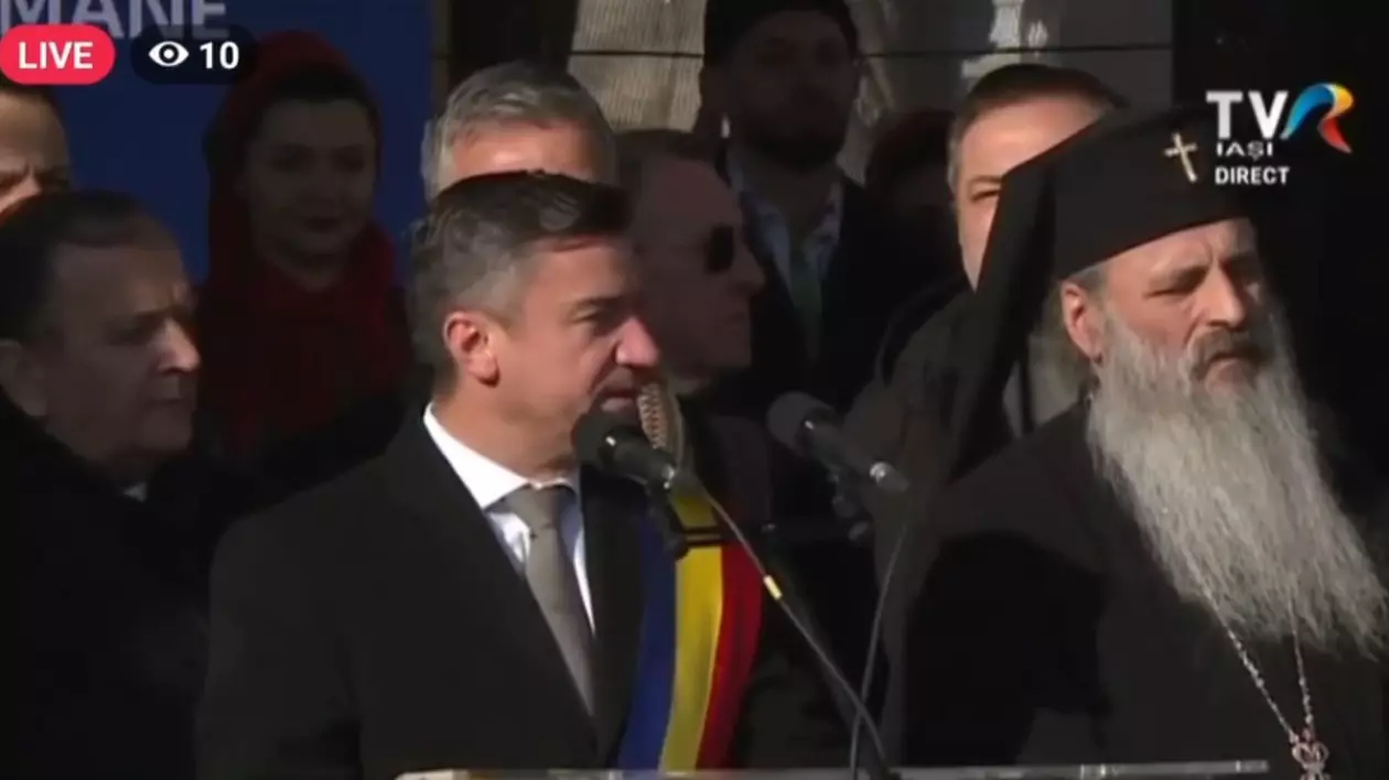 Gafa primarului Mihai Chirica de ziua Unirii Principatelor: „Făuritorii urinii” | VIDEO