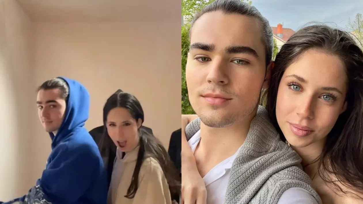 Ipostaza în care s-au filmat Radu Ștefan Bănică și sora Violeta. Tânărul actor s-a mutat într-un nou apartament: „Bine pe construcții”