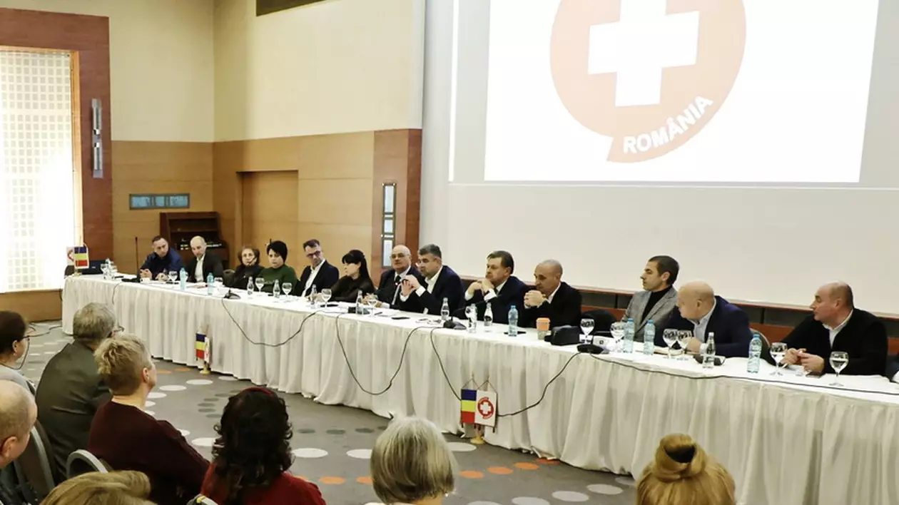 Imagine de la negocieri. Foto: Guvernul României