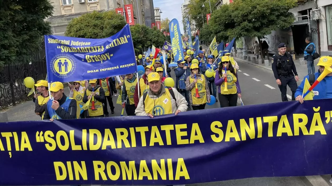 Federaţia Solidaritatea Sanitară a anunțat Guvernul că vrea să declanșeze greva generală. Ce revendicări au sindicaliștii