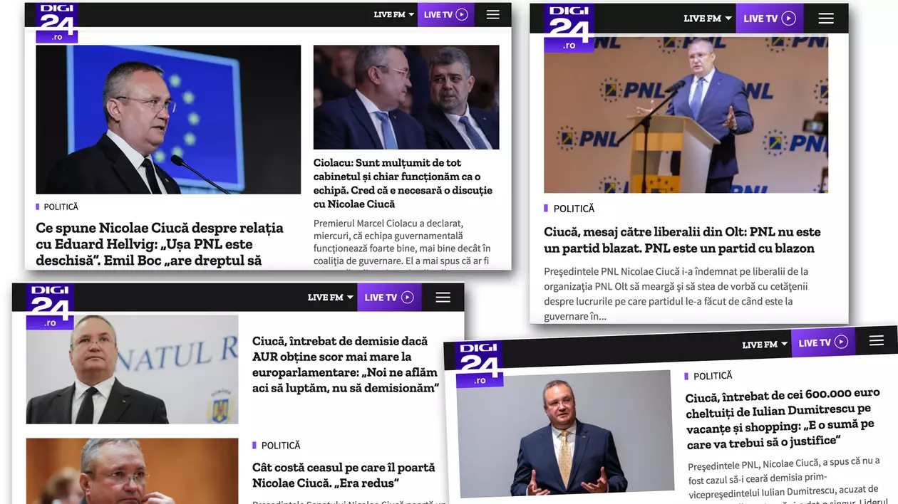 INVESTIGAȚIE. Efectul dezvăluirilor Libertatea despre banii pentru presă: Digi24.ro a întrerupt contractele cu PNL și PSD care erau de peste 1,6 milioane de euro pe an