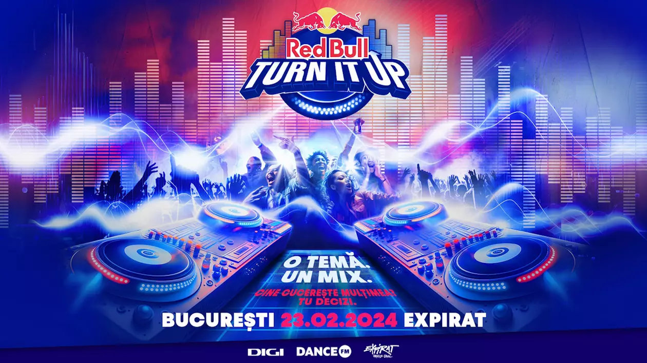 Cea mai tare competiție de DJing, Red Bull Turn It Up, vine în România!