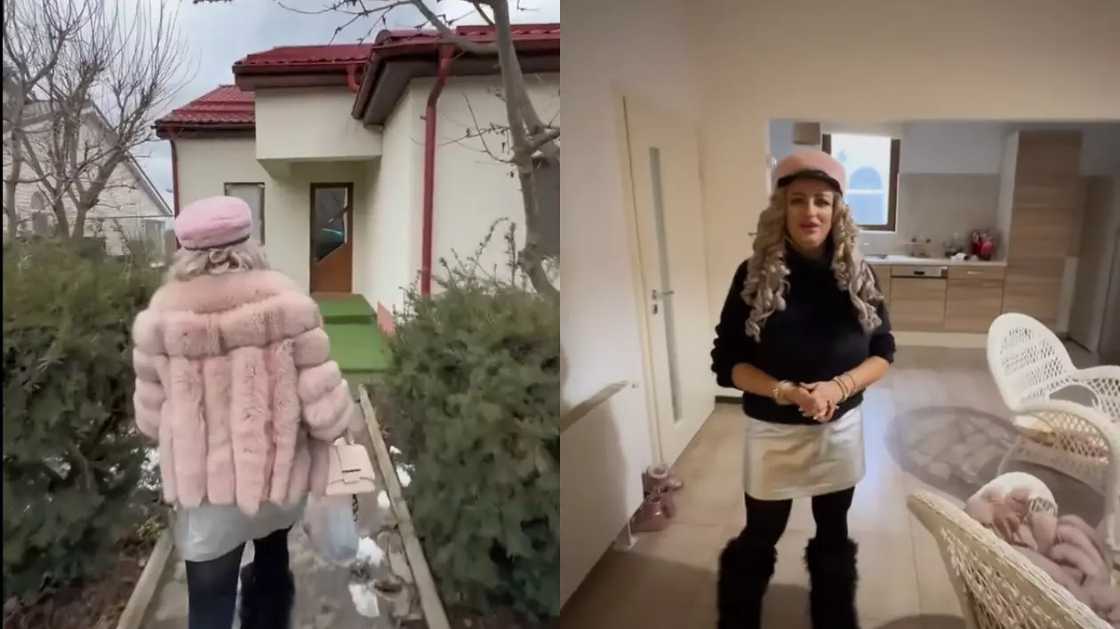 Casa din Snagov a Sânzianei Buruiană e platou de filmare pentru un serial de la Antena 1. Vila de lux e estimată la 500.000 de euro