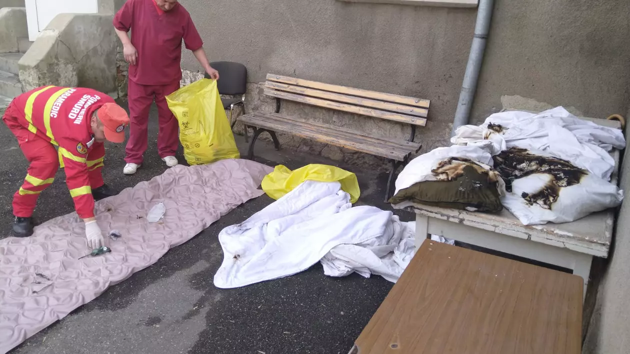 Explozie într-un spital din Ploieşti. O pacientă de 80 de ani, care era în comă, a suferit arsuri