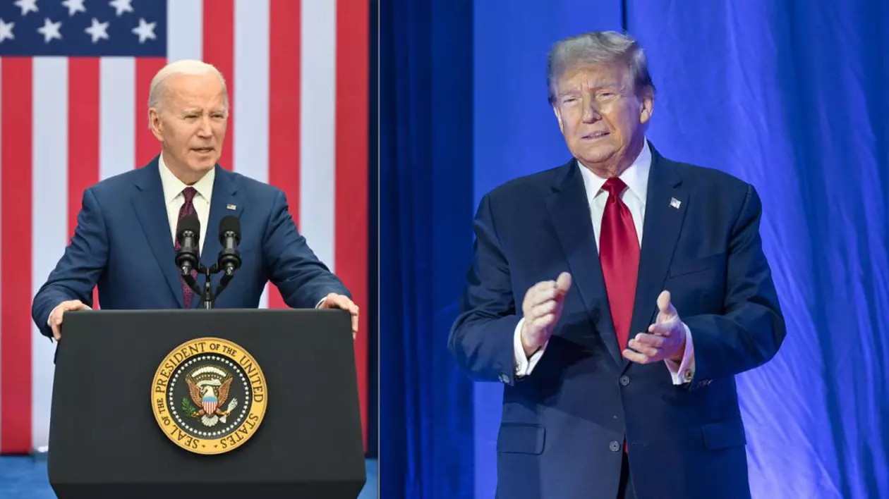 Joe Biden și Donald Trump, umăr la umăr în ultimul sondaj pentru alegeri prezidențiale din SUA. Îi desparte un singur procent