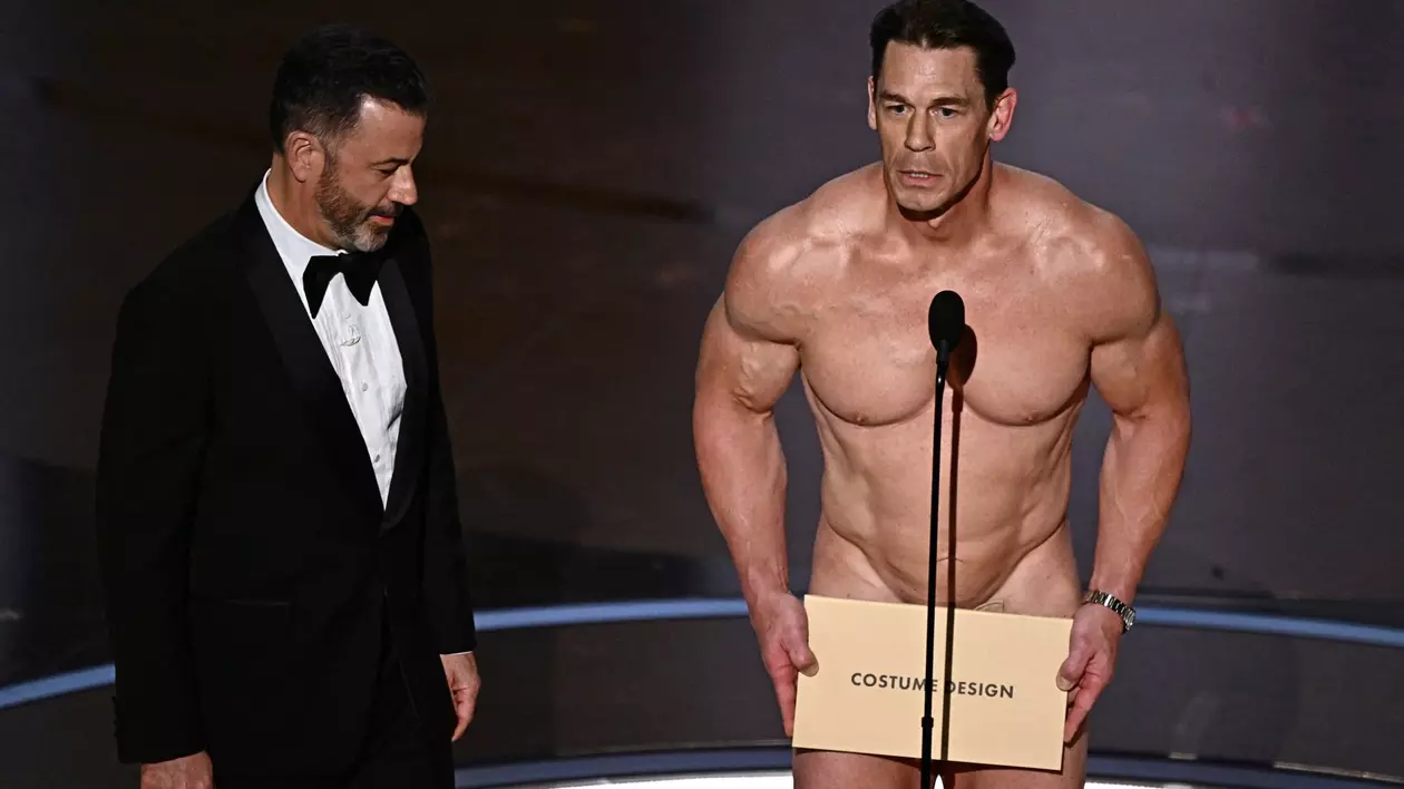 John Cena - dezbrăcat la premiile Oscar 2024