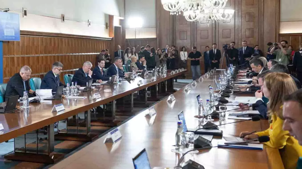 Sedința de Guvern la Palatul Victoria