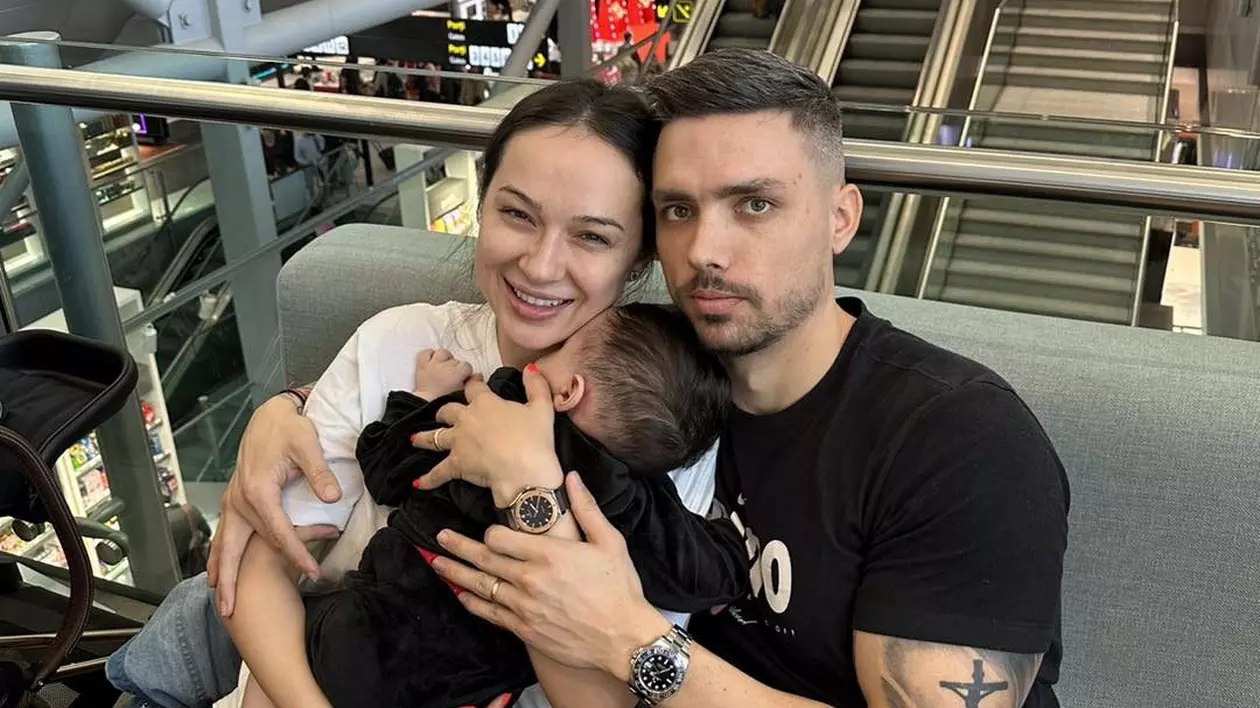 Vlăduța Lupău și familia sa