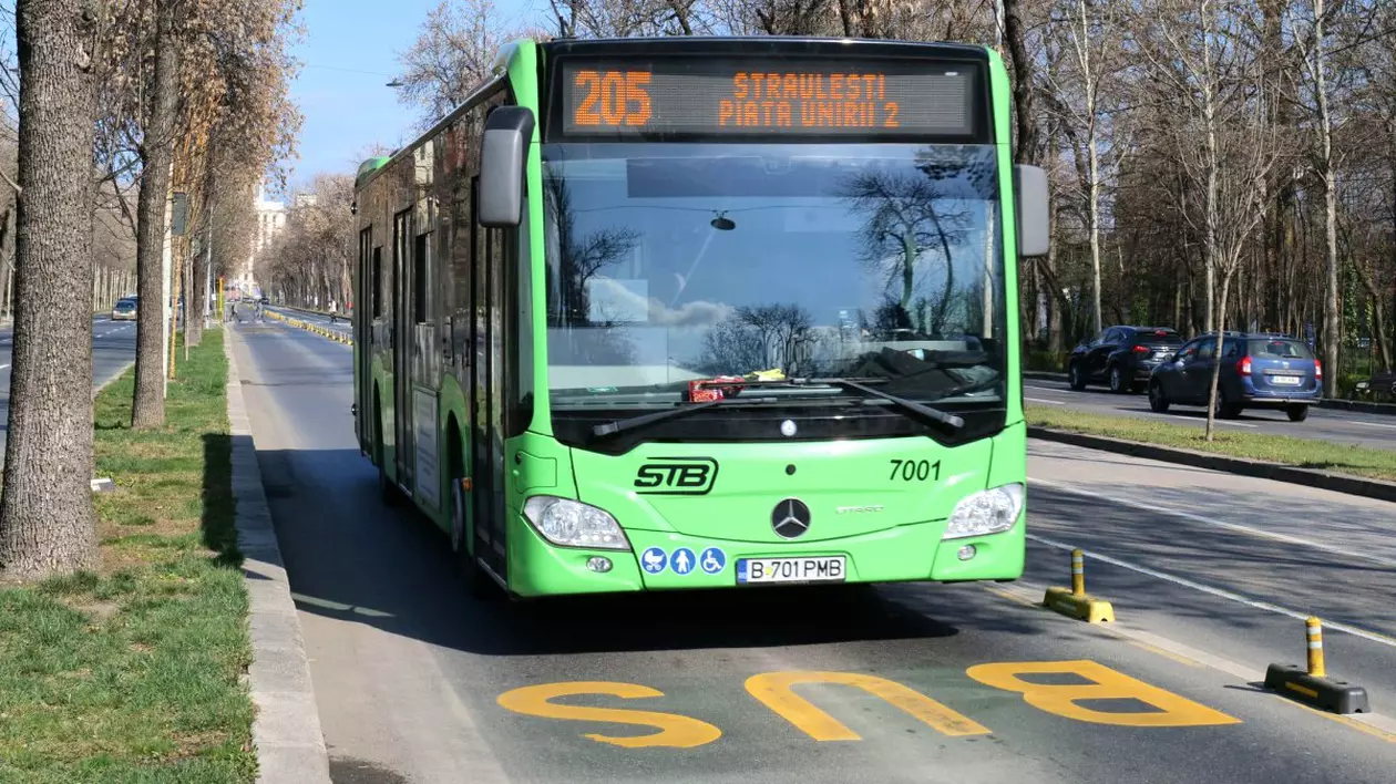 Autobuzul 205, traseu modificat din cauza evenimentului „Străzi Deschise - București Promenadă Urbană” în perioada 6 aprilie-13 octombrie