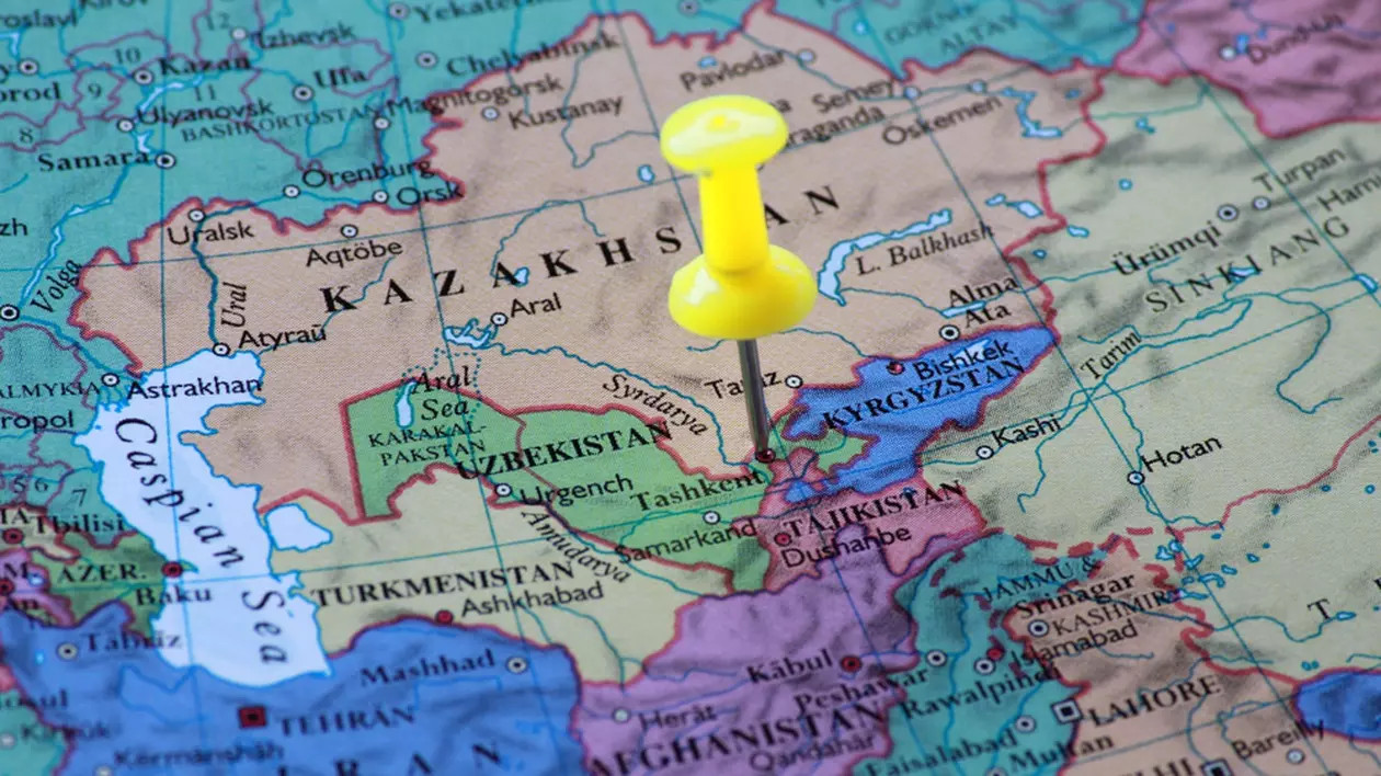 Ce să vizitezi în Uzbekistan - harta