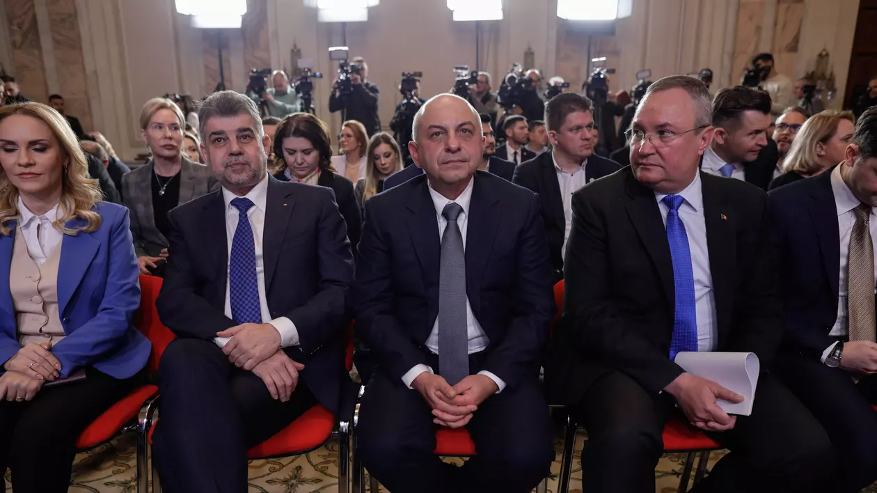 Conclucrarea lui Cîrstoiu cu Ciucă și Ciolacu a durat o luă FOTO Inquam Photos / Octav Ganea