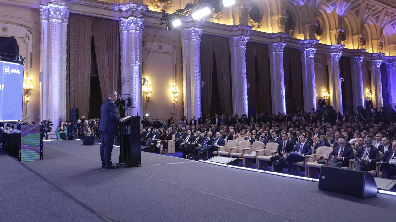 Nicolae Ciucă, la Congresul PNL din 2022. Foto: Inquam Photos / George Călin