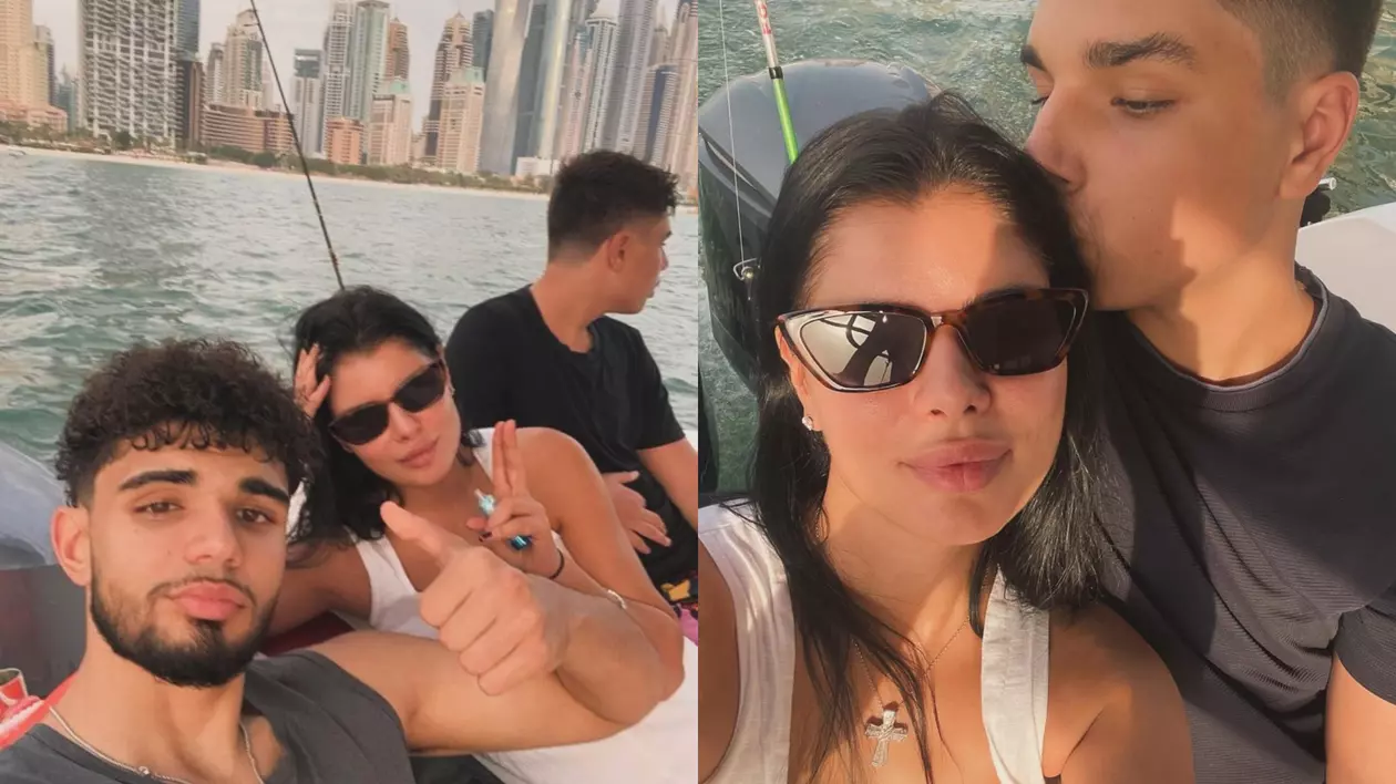 Ileana Lazariuc și băieții ei