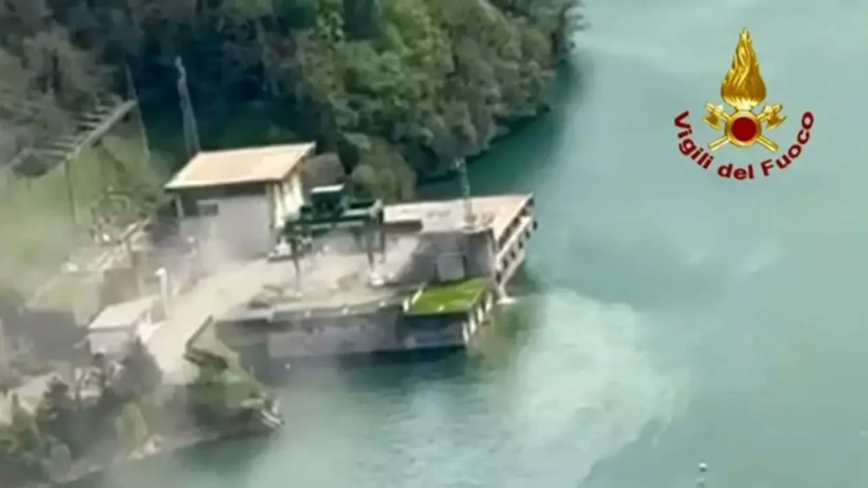 Bilanţul victimelor exploziei de la hidrocentrala din Italia creşte la cinci morţi. Două persoane rămân în continuare dispărute