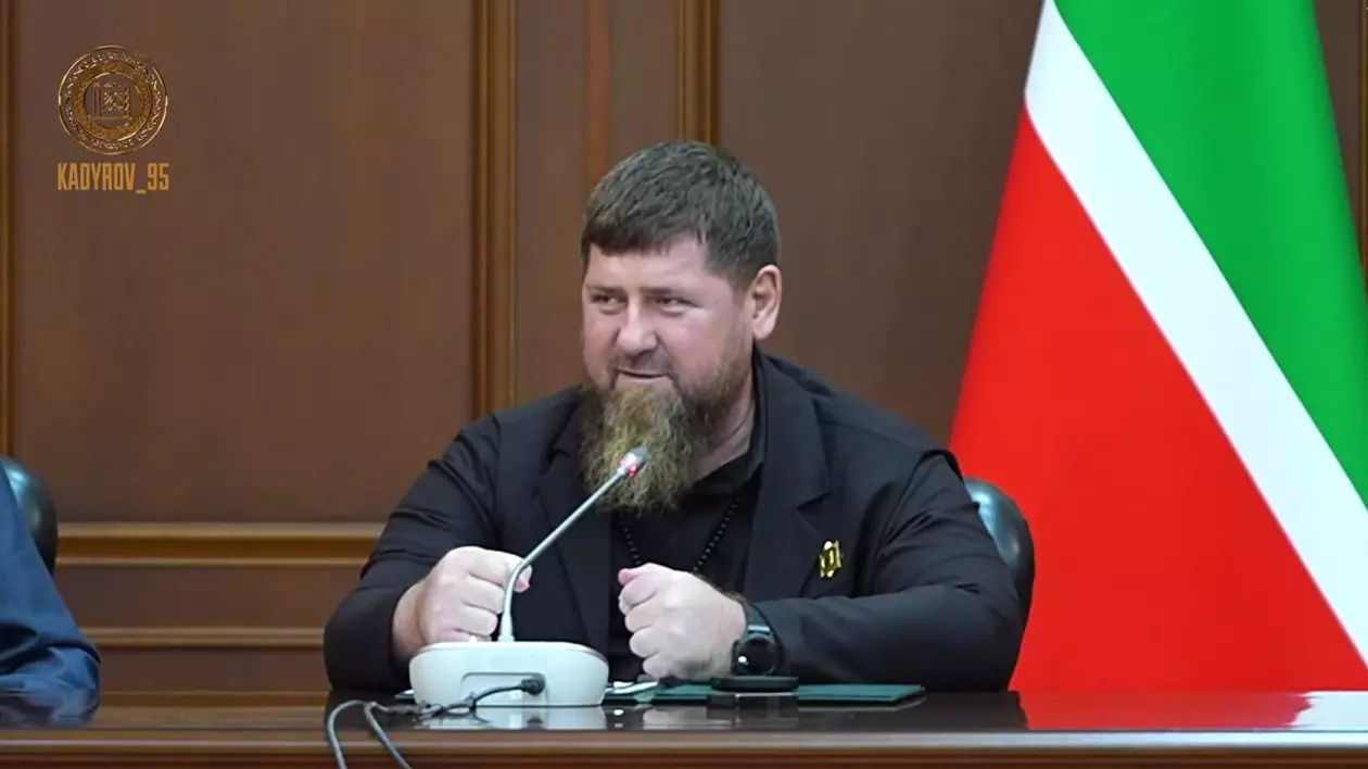 Liderul cecen Ramzan Kadîrov Captură video