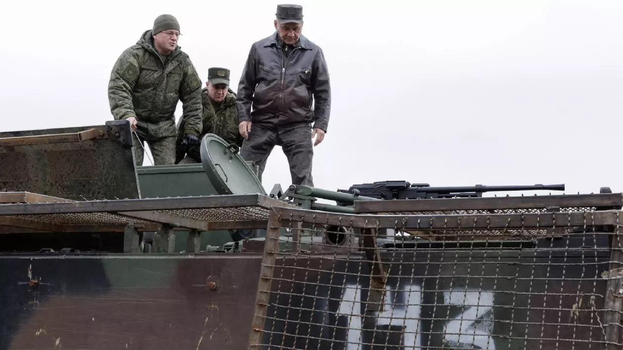 Serghei Șoigu susține că trupele ruse continuă să avanseze și că au cucerit 400 de kilometri pătrați din teritoriul Ucrainei de la începutul anului