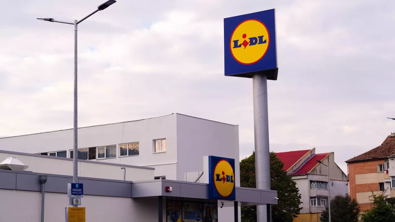 Program Lidl de Paşte 2024 - Imagine cu un mahazin Lidl din Bucureşti