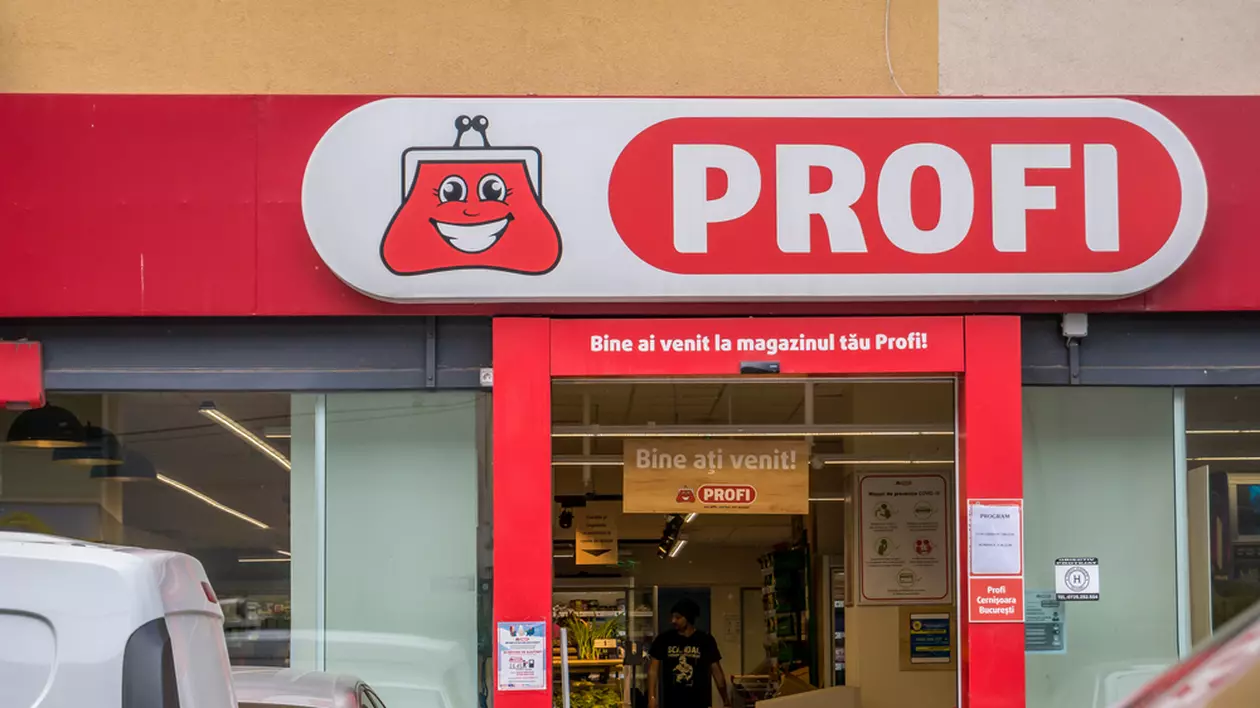 Program Profi de Paşte 2024 - Imagine cu intrarea într-un magazin Profi.