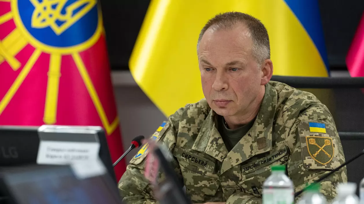 Generalul Oleksandr Sîrskîi Foto: CinC AF of Ukraine-Facebook