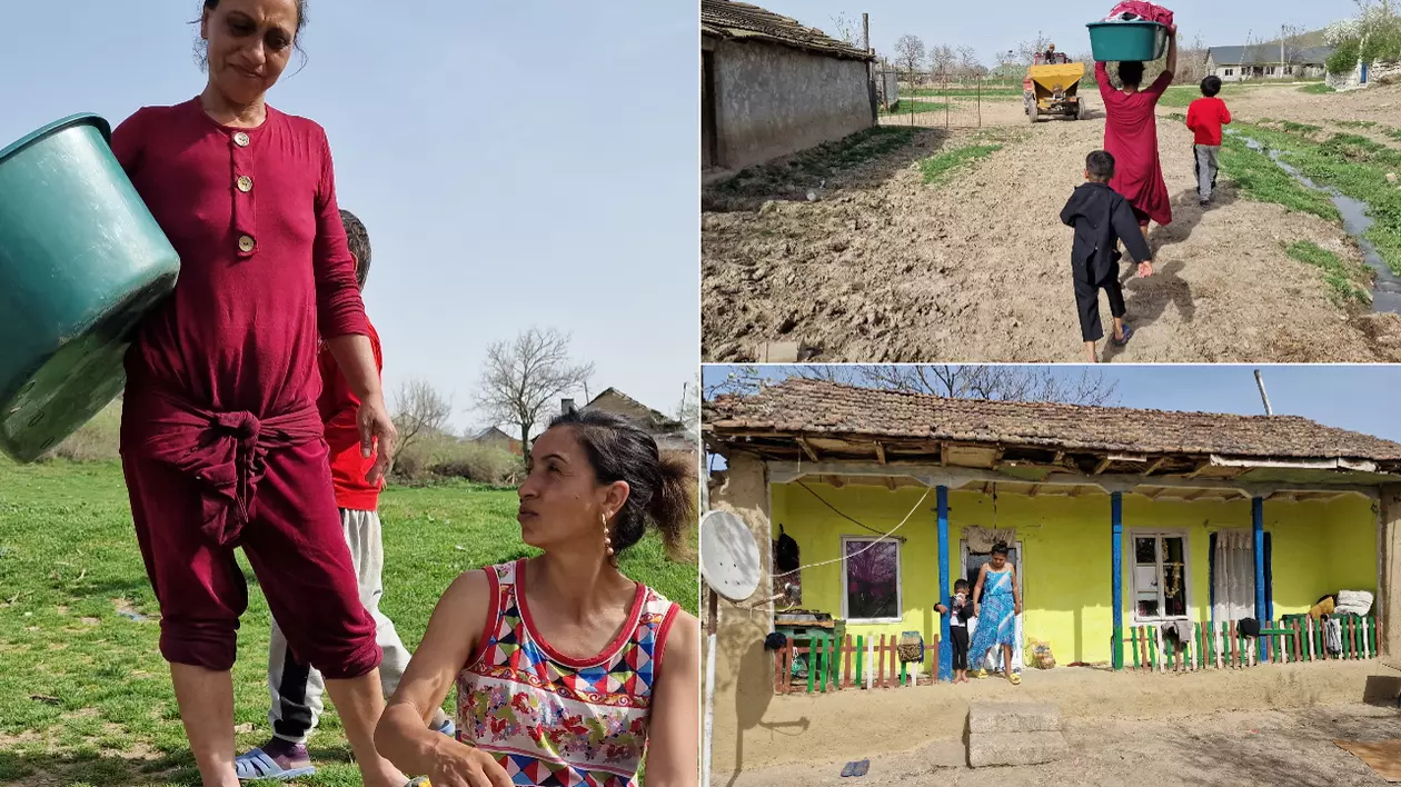 REPORTAJ Sub plafonul sărăciei, umanitatea rezistă. Două mame din satul Lespezi reușesc să-și țină copiii cu ajutorul oamenilor din comunitate: „Turci, români, căutăm ajutor pentru toți”