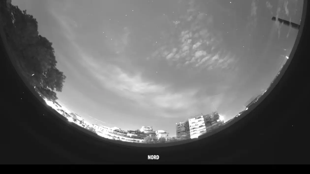 Cum s-a văzut aurora boreală de la Observatorul Astronomic din București. Ce a surprins camera all-sky | VIDEO
