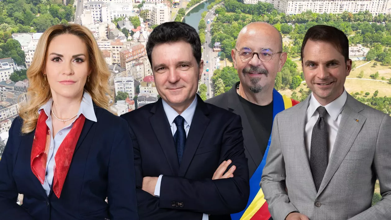 Principalii pretendenți la Primăria Capitalei FOTO Arhivă Libertatea