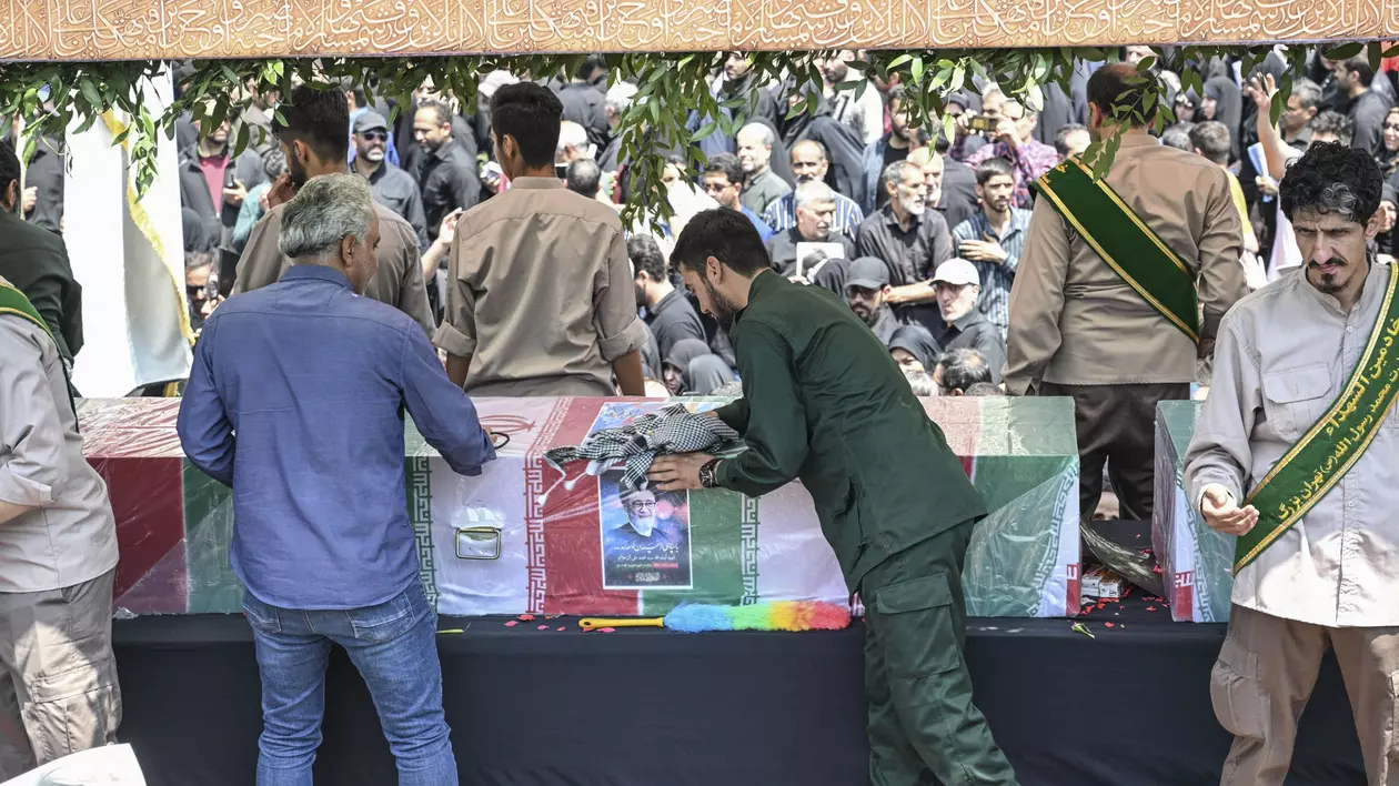Funeraliile președintelui iranian Ebrahim Raisi Foto: Hepta