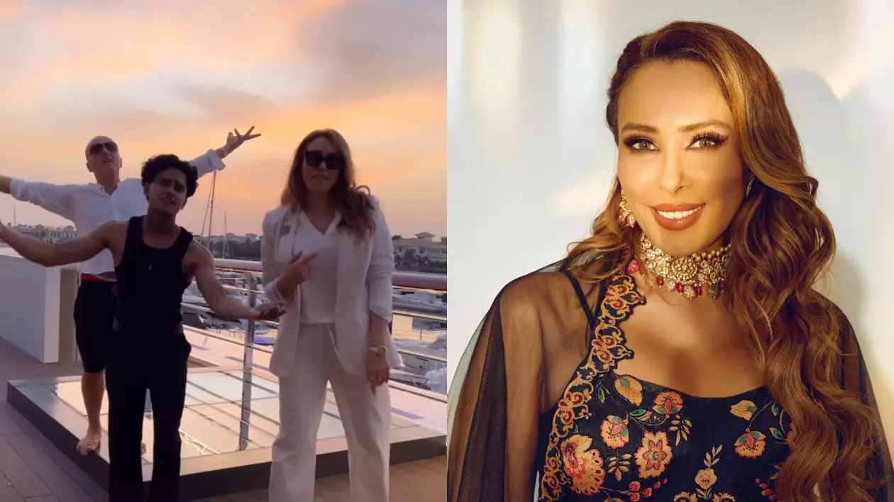 Imagini cu Iulia Vântur și Costi Ioniță distrându-se în Dubai. Vedeta a dansat desculță, alături de cântăreț