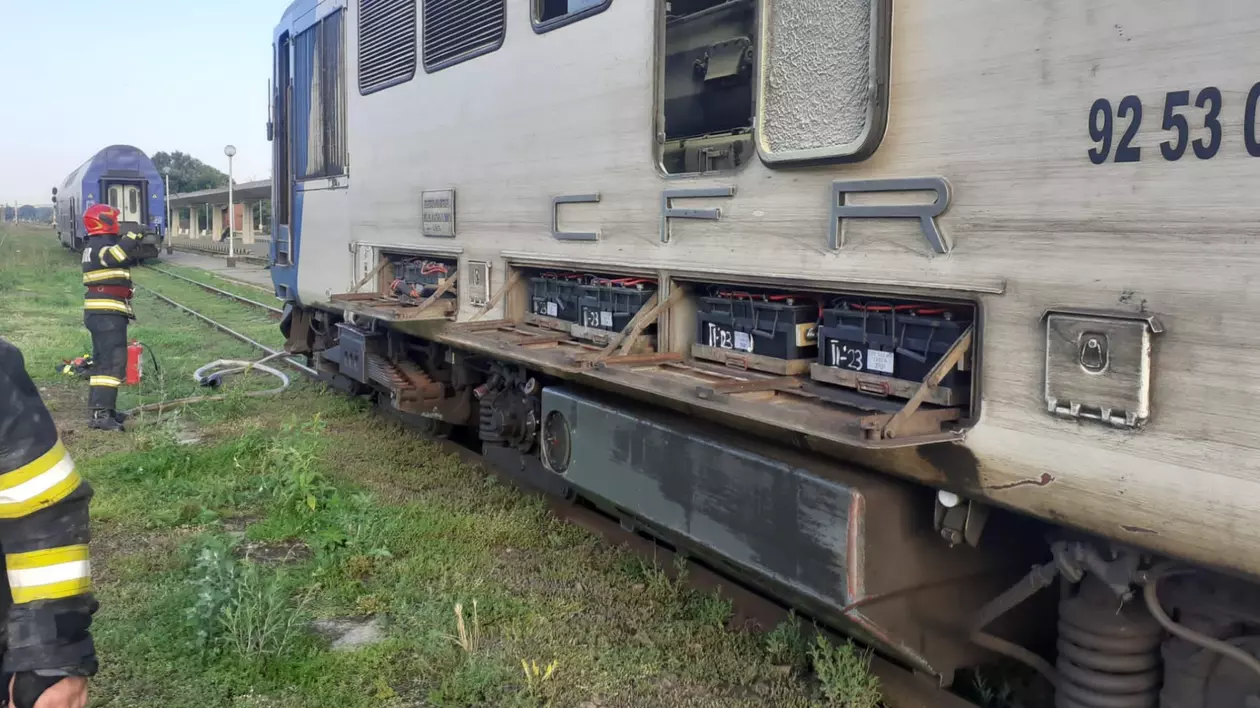 Circulația feroviară a fost blocată pe Magistrala 200 după ce o locomotivă s-a defectat între stațiile Voila și Făgăraș