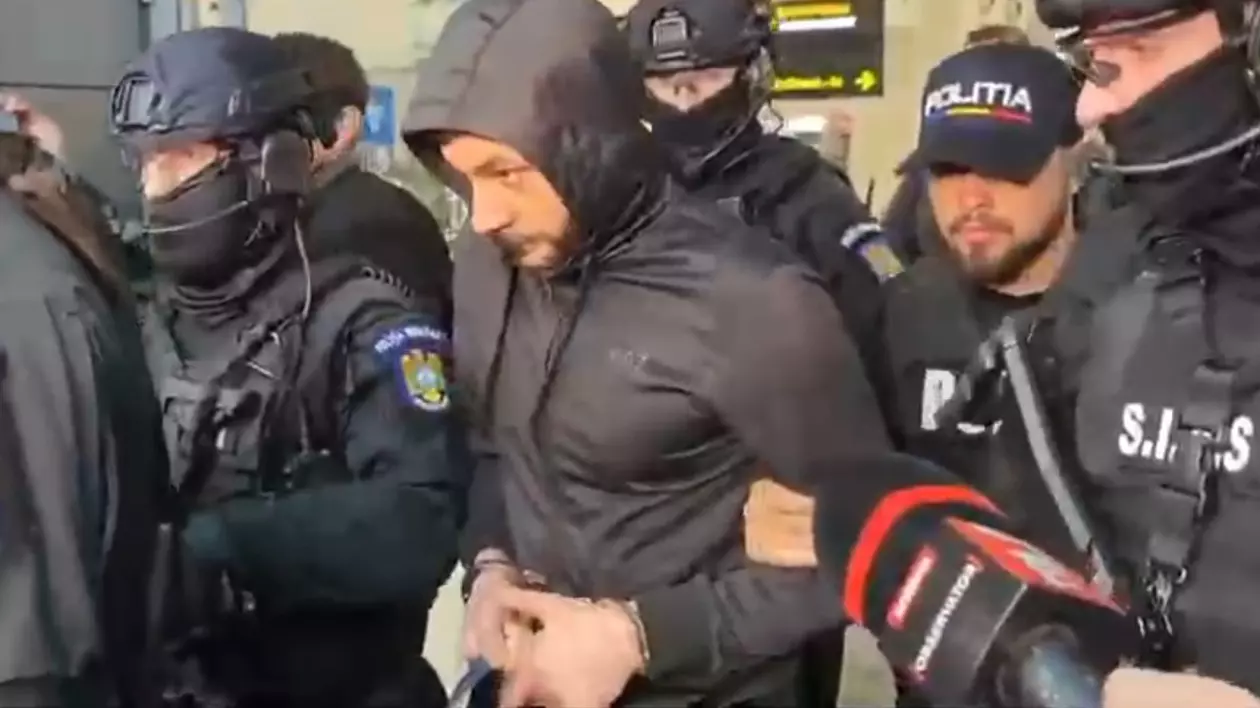 Marian Cristian Minae, al doilea suspect în cazul asasinării omului de afaceri Adrian Kreiner, adus în țară sub escortă
