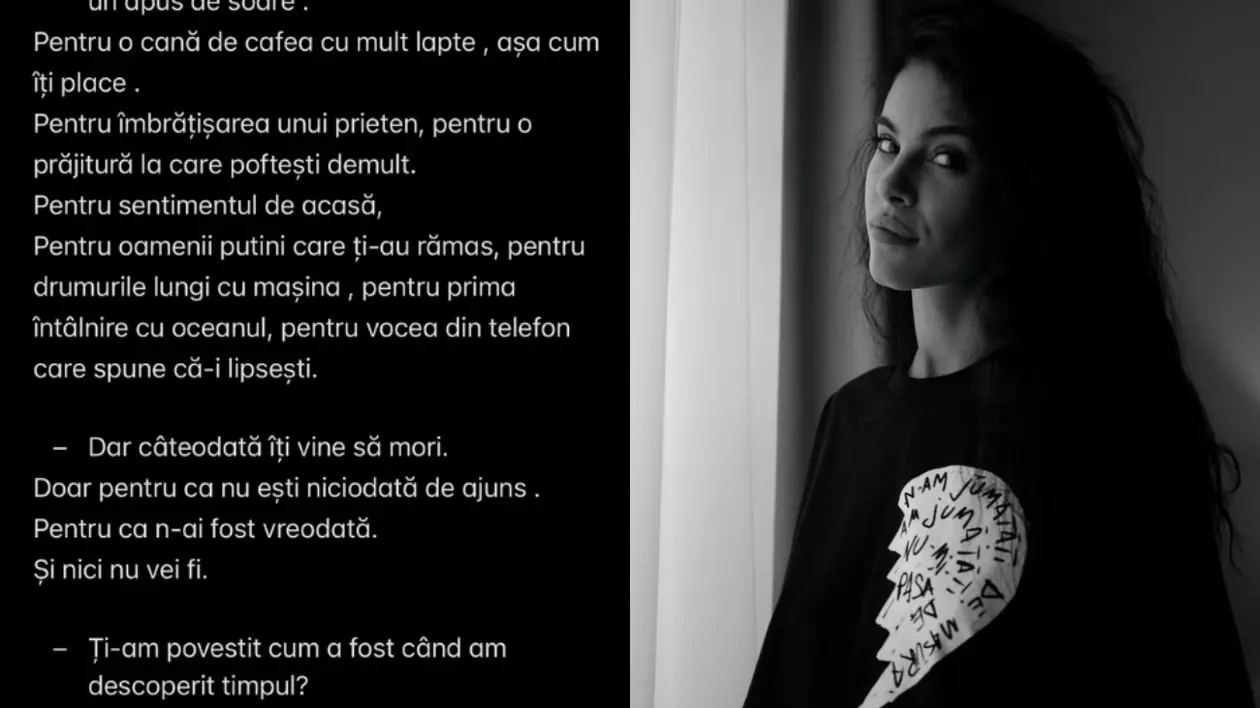 Mesajul transmis de Livia la un an de la divorțul de Cătălin Bordea. „Câteodată îți vine să mori. Doar pentru că nu ești niciodată de ajuns”
