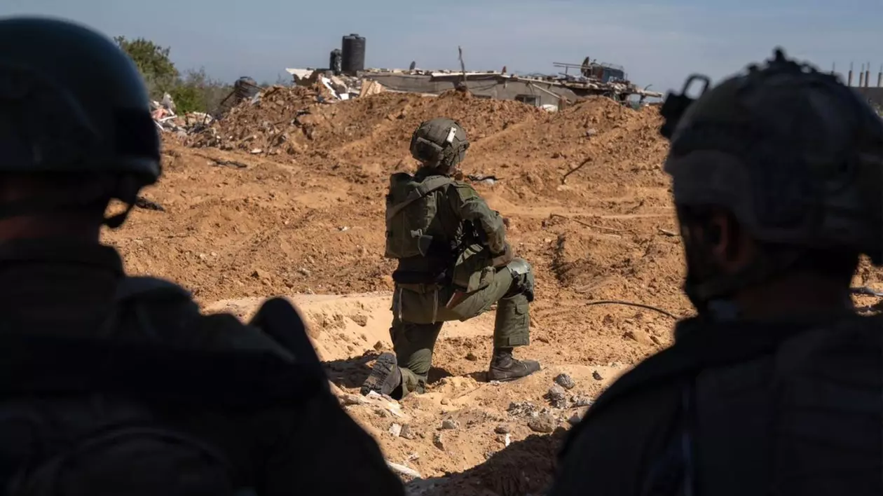 Soldați israelieni în Gaza Foto: Profimedia