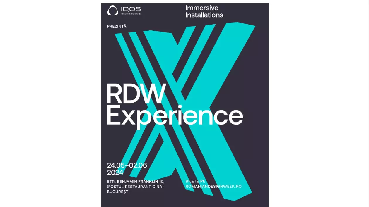 Romanian Design Week 2024 prezintă „SynergyX”, experienţa multisenzorială creată de IQOS şi Adrian Damian
