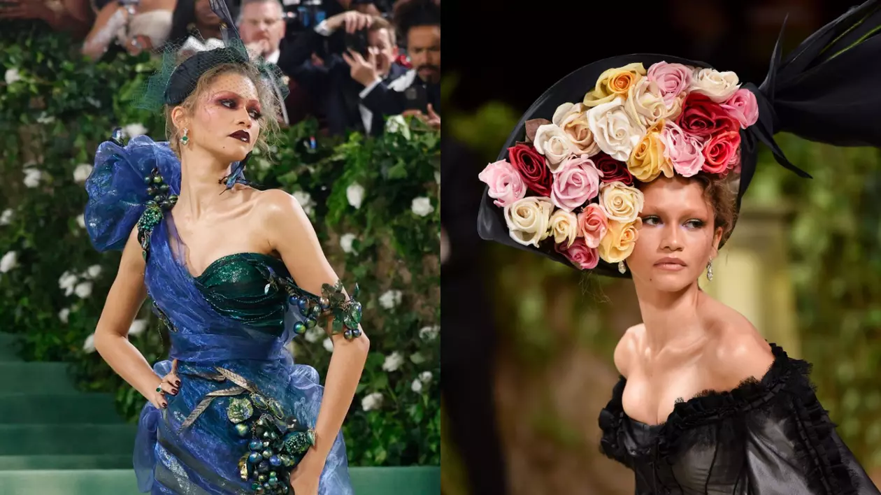 Zendaya a adus drama la Met Gala 2024. A schimbat două ținute, una dintre ele e creată în 1996, anul în care s-a născut