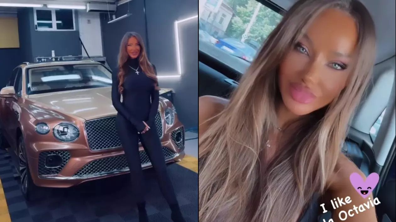 Bianca Drăgușanu a trecut de la Bentleyul de 250.000 de euro la Skoda Octavia: „M-am răzgândit, chiar este o mașină OK, merge aerul condiționat”