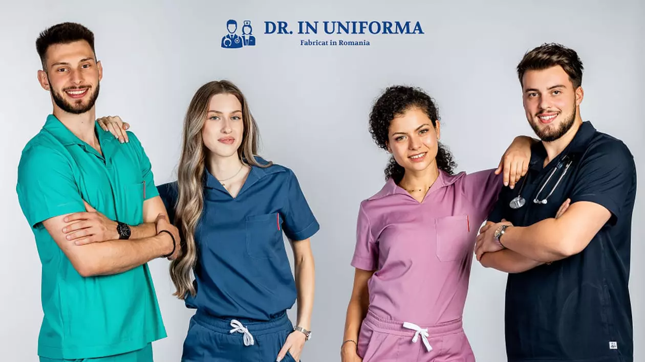 Doctor în Uniformă redefinește moda medicală prin costumele medicale elastice