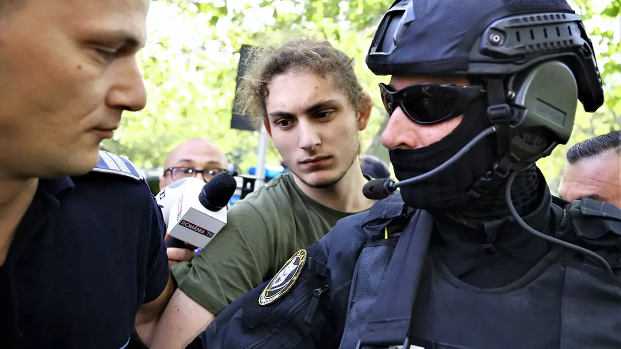 Vlad Pascu, autorul accidentului de la 2 Mai. Foto: Dumitru Angelescu / Libertatea