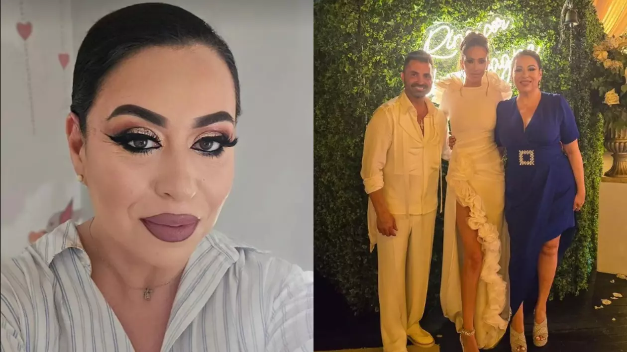 Cum a apărut Oana Roman la nunta lui Pepe cu Yasmine Pascu. După miezul nopții, vedeta s-a schimbat într-o rochie mini
