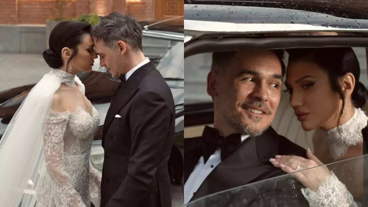 Răzvan Simion și Daliana Răducan s-au căsătorit în mare secret. Primele imagini cu cei doi în ipostaza de mire și mireasă