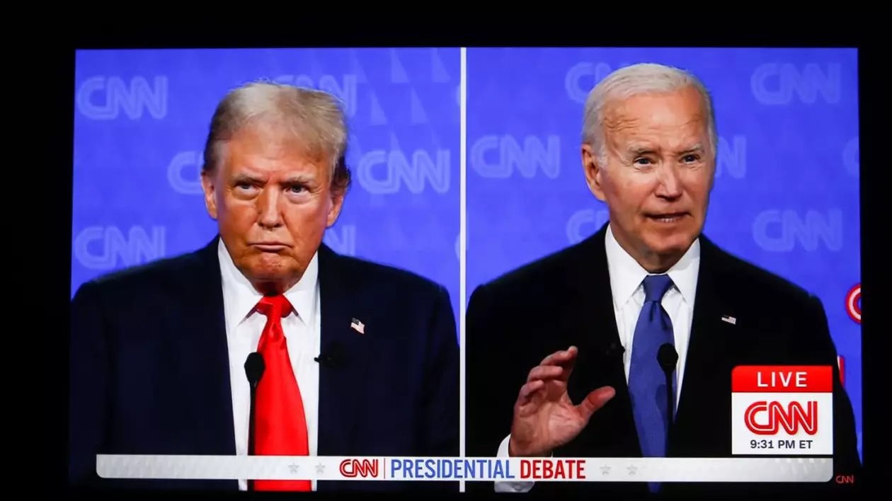 Joe Biden reduce distanța față de Donald Trump în statele indecise, în ciuda prestației slabe din prima dezbatere – sondaj Bloomberg