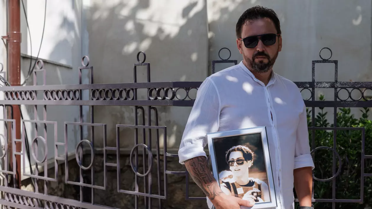 Valentin Olariu, tatăl unuia dintre tinerii uciși în accidentul rutier provocat de Vlad Pascu FOTO Vlad Chirea