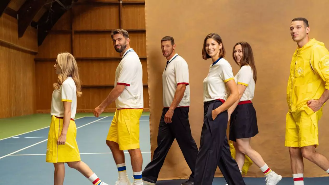 Cum arată uniformele oficiale de defilare ale delegației României pentru JO Paris 2024. Cine este designerul român care le-a creat. FOTO
